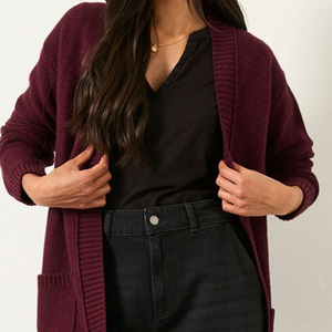 Spring Women Knitted <b>Cardigan</b> Jacket Thin Long <b>Sleeve</b> Sweater Coat Comfortable Fashion Outerwear <b>Cardigan</b> Jacket - Product Image 4