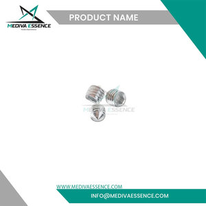 สกรูด้วงซ็อกเก็ตหกเหลี่ยม M4ตัวยึดเหล็กชุบสังกะสีจุดกรวย - Product Image 2