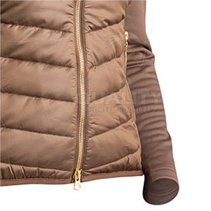 Chaqueta de equitación OEM personalizada para mujer, chaqueta impermeable a prueba de viento para mujer con chaquetas protectoras para montar a caballo - Product Image 4