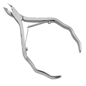 Premium Russian Style Metal Steel <b>Cuticle</b> Nail Nipper Extra Sharp Blades Nail <b>Trimmers</b> and Nail Refiners for Fingers - Product Image 2