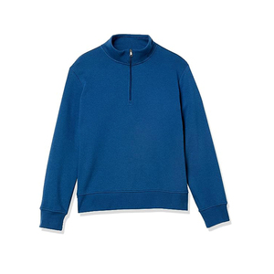Pullover Custom Logo Half-zip Fleece Oversized <b>Sweatshirt</b> Custom Half Zip Streetwear Long Sleeve Crop Top <b>Yoga</b> Shirt - Product Image 5