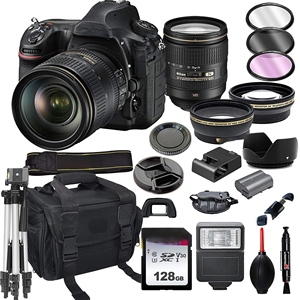 กล้อง DSLR พร้อมเลนส์ 24-120 มม. F/4G VR + การ์ดหน่วยความจำ 64GB Pro พร้อมอุปกรณ์เสริมเพิ่มเติม - Product Image 1