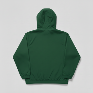 Chaqueta Cortavientos Larga Vintage Personalizada con Capucha, Logotipo Bordado Personalizado, Impermeable, Manga Murciélago, Diseño 2025 para Equipos - Product Image 2