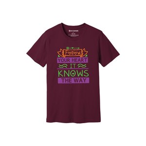 Kindness Themes Print 100%cotton Fabric T-shirt 160-180 to Heavy GSM 12 Color Available Customized Your Own Design & Placement - Product Image 6