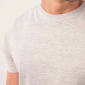 เสื้อยืดผู้ชายคอกลมแขนสั้นผ้าฝ้ายผสมสีจำนวนมากกับแบรนด์ของคุณเอง - Product Image 4