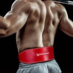 High Quality Cowhide Material Customizable Weightlifting <b>Belt</b> Low MOQ <b>Plus</b> <b>Size</b> Comfortable Leather According to Customer Demand - Product Image 5