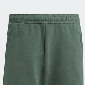 High Quality Elastic Waist Casual Sports <b>Shorts</b> 70% Cotton 30% Recycled Polyester Eco-Friendly Regular Fit Oxide <b>Green</b> Solid - Product Image 6