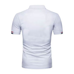 Custom Printed Embroidered Logo Golf Polo <b>T</b> <b>Shirt</b> For Men Cotton Polyester Short Sleeve Staff Uniform <b>Office</b> - Product Image 5