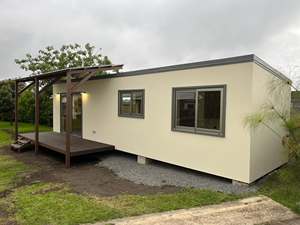 Casa Contenedor Modular de Lujo con Diseño de Madera Desmontable, Sala de Estar, Cocina y Dormitorio + Envío Gratuito + Garantía de 5+ Años - Product Image 5