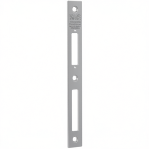 Stainless Steel Square-Edged Flat Strike <b>Plate</b> 24mm Width X 216mm Length DIN Right for Blinds Shades & Shutters - Product Image 3