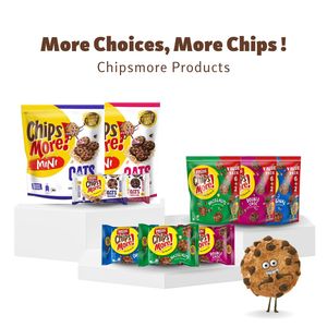 Qibest — assortiment de puces au chocolat, vente en gros, marque populaire de ChipsMore, biscuits et biscuits - Product Image 5