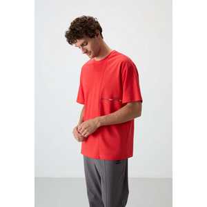 T-shirt oversize pour homme Fiesta, 100% coton jersey, épais, texturé et imprimé - 88370 - Product Image 3