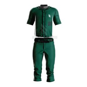 Uniformes de Béisbol Personalizados al Por Mayor al Mejor Precio, Ropa Deportiva de Alta Calidad, Transpirable, de Secado Rápido, con Estampado Sublimado, Manga Corta - Product Image 1