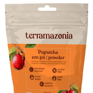 Poudre de Pupunha Terramazonia 450g, goût sucré, naturellement saine, à base de plantes, sans gluten, sans produits laitiers, en sachet, pour enfants et adultes - Product Image 4