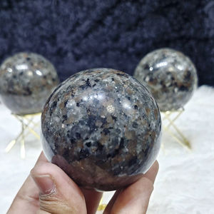 Esfera de Cristal de Cuarzo Tallada a Mano con Forma de Ángel, Bola de Piedra Natural, Llama de la Piedra, Tamaño 50-60 mm, Piedra Principal de Chakra - Product Image 1