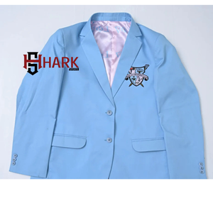 เสื้อเบลเซอร์ผู้หญิง ชมรมนักศึกษาหญิง แกมมา ฟาย เดลต้า ปี 1943 กระดุมสองแถว กระเป๋าสองข้างแบบเย็บตะเข็บ ผ้าเนื้อแน่น ไม่ยับ แบบกระดุม  สไตล์สมาคมนักศึกษาหญิง - Product Image 4