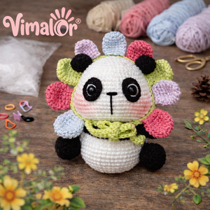 Wholesale Hot Sales New Products DIY Mini Animal Doll Yarn Crochet Starter Kit for Kids Toy Gift