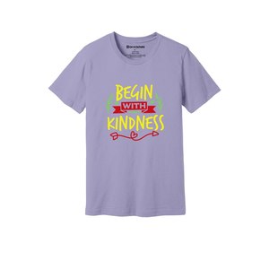Camiseta informal de algodón 100% 3D Kindness Themes Print 12 opciones de color 160-180 Heavy GSM Diseño personalizable Logotipo de colocación - Product Image 5