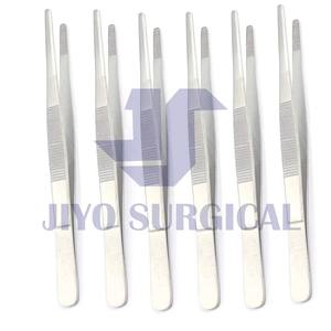 Adson Medical Instruments 14cm Fórceps de vendaje quirúrgico Dientes Fórceps de pulgar de acero inoxidable Borde dentado Fuente de alimentación manual - Product Image 2