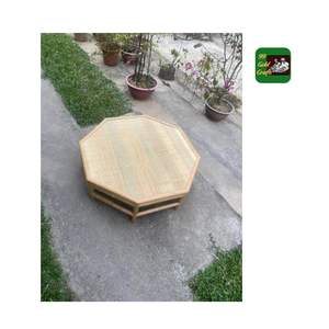 TABLE EN BAMBOU VINTAGE ORIGINE AU VIETNAM PAR CLEVER CRAFTER 2025 TABLE EN BAMBOU LÉGER TABLE EN BAMBOU DÉPLIÉE VIBE CLASSIQUE - Product Image 3