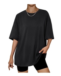 Logo personnalisé femmes T-Shirt décontracté été OEM mode Tee en gros haut à manches courtes de l'usine directe - Product Image 1