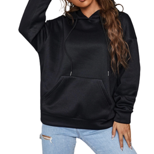 Vente en gros de sweat à capuche simple de qualité supérieure pour femmes sweat-shirt à capuche personnalisé fabricants simple à capuche - Product Image 2