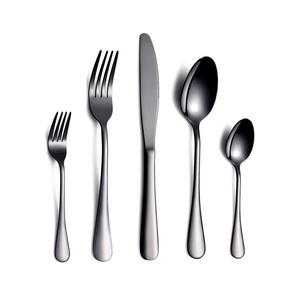 Couverts en métal de luxe décoratifs, couleur et design personnalisés, vaisselle, fabrication artisanale, fantaisie, classique, prix bas, couverts en métal pour table - Product Image 1