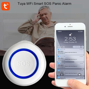 ปุ่ม SOS แบบไร้สาย Tuya WiFi RF433MHz พร้อมแบตเตอรี่ ระบบเรียกผู้ดูแลไร้สาย PST-<span class=keywords><strong>WE571</strong></span> - Product Image 3