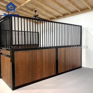 Pre Built Classic High-end Customized Steel Structure Equine Equipment <strong>Horse</strong> Box Stalls <strong>Horse</strong> Stable Sliding Gate - Product Image 5