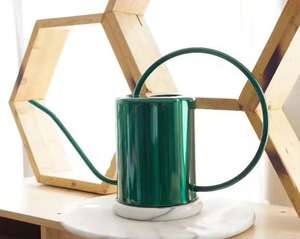 Arrosoir en métal en acier inoxydable pour jardin intérieur et extérieur avec buse pour fournitures de jardin résistant aux intempéries - Product Image 4