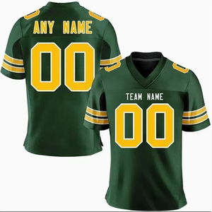 Custom-Made High Quality American Football Jersey for <b>Men</b> Sublimation Design Custom Team <b>Crop</b> <b>Top</b> Baseball & Softball Wear - Product Image 1