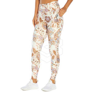 Leggings décontractés d'été pour femmes les plus populaires en 2025, sublimation, antibactériens, respirants, en coton/fibre de bambou, vêtements de sport actifs - Product Image 1