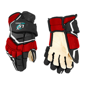 Top vente votre propre logo meilleur matériau coupe parfaite bas prix imprimé gants de hockey sur glace de haute qualité - Product Image 1