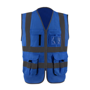 Customizable Dynamic Industrial Outfit Men Hi Vis Working Vest Bright <b>Fabric</b> Comfortable Fit Durable Stitching Safety Focus - Product Image 1