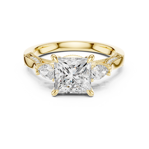 Anillo DE BODA liso LOTUS LOVE 14K en oro con ajuste cómodo - Product Image 6