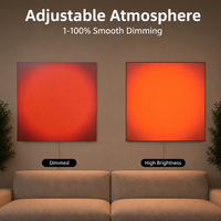 Lumière LED de méditation en gros pour chambre, effet lever/coucher de soleil, art mural thérapeutique bien-être pour chambre à coucher