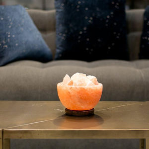 Lámpara de sal del Himalaya con forma de cuenco, servicio OEM personalizado, precio competitivo, Decoración de casa más vendida, lámpara de sal - Product Image 4