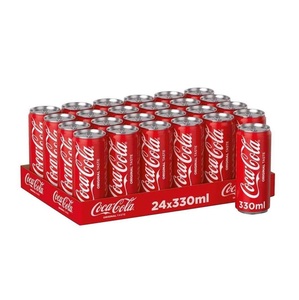 Coca Cola 330ml X 24 Cans, Coca-Cola <b>Soft</b> <b>Drinks</b> - Product Image 3