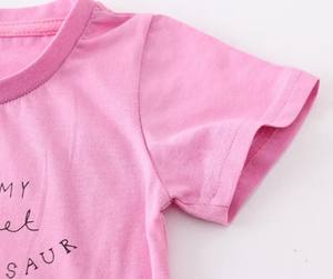 Camisetas para niños al por mayor, ropa para niños, Camisetas estampadas de manga corta para niñas - Product Image 5