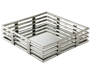 Lujosa hermosa fantástica bandeja para servir hecha de aluminio de la mejor calidad a precios mayoristas - Product Image 3