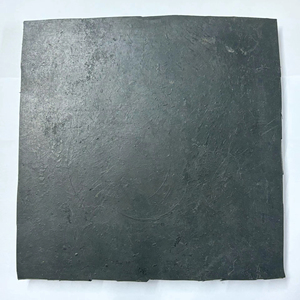 <b>Top</b>-Rated Industrial Grade Natural Rubber Slab 22mm Thick 310mm Wide 618mm <b>Long</b> <b>Black</b> Premium Quality Product - Product Image 1