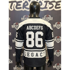 Camisetas de Hockey sobre Hielo Personalizadas con Sublimación, Jersey para Fanáticos, Entrenamiento de Equipo, Ropa de Hockey sobre Hielo China, 100% Poliéster - Product Image 2