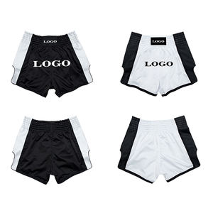 Top Quality Mixed Martial Arts Training Wear Muay Thai <b>Shorts</b> <b>MMA</b> Kickboxing Competition <b>Shorts</b> Customized Logo Muay Thai <b>Shorts</b> - Product Image 1