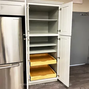 America Style Kitchen Cabinet Pantry Cupboards
