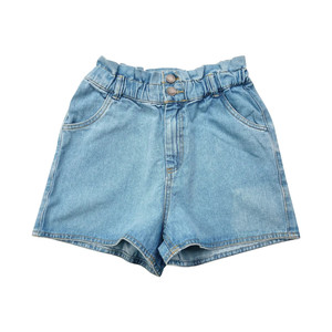 Shorts Vaqueros de Estilo Recto Vintage para Hombre/Mujer, Lavados, con Decoración de Botones, Cintura Flexible para Primavera/Verano, Alta Demanda - Product Image 5