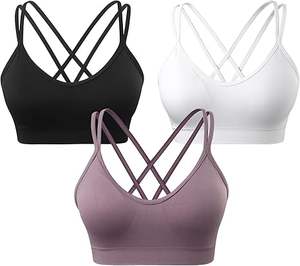 Meilleure qualité de soutien-gorge de sport Fitness Nouveau design Vêtements de sport respirants pour femmes Plus Size Included Fabriqué au Pakistan - Product Image 1