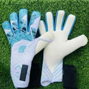 Guantes de portero de cuero de nuevo estilo de alta calidad látex alemán antideslizante transpirable con diseño de corte negativo para deportes al aire libre - Product Image 2