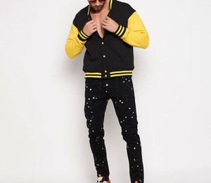 Veste de baseball en cuir personnalisée de haute qualité vintage hiver automne pour hommes veste de baseball haute collégiale Baseballjacket pour hommes livraison DDP - Product Image 4