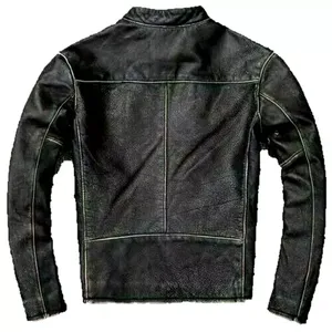 แจ็กเก็ตบอมเบอร์หนังสำหรับผู้ชายแจ็คเก็ตหนังแฟชั่นสำหรับกลางแจ้งฤดูหนาวสินค้ามาใหม่ - Product Image 5