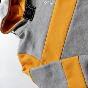 Sudadera con Capucha de Alta Calidad para Hombre, Diseño a Cuadros, 100% Algodón, Felpa, Corte Ajustado, Forrada, Transpirable, de Secado Rápido, Ecológica, Personalizable OEM - Product Image 2
